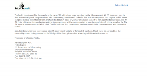 FedEx Phishing Email In Circulation