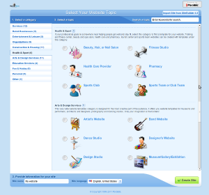Sample Of Website Templates Available Sample Of Website Templates Available