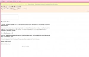 Don&yuml;t Fall For ?Your Skype Account Has Been Limited!&yuml; Email Now Making Rounds On The Internet