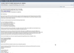 Ben Bernanke Isnÿt Really Giving You A Bank Of America Credit