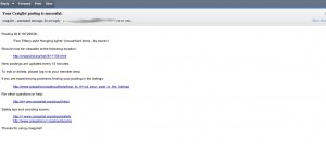 Hoax Craigslist Email Hoax Craigslist Email