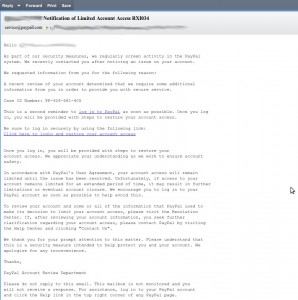 Don't Click On Links Contained In This Email! Don't Click On Links Contained In This Email!