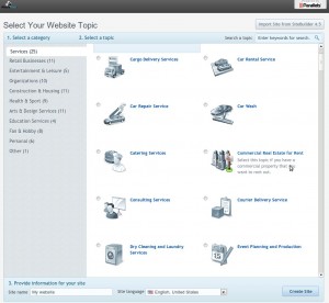Plesk 11 Website Builder Covers Many Industries Plesk 11 Website Builder Covers Many Industries